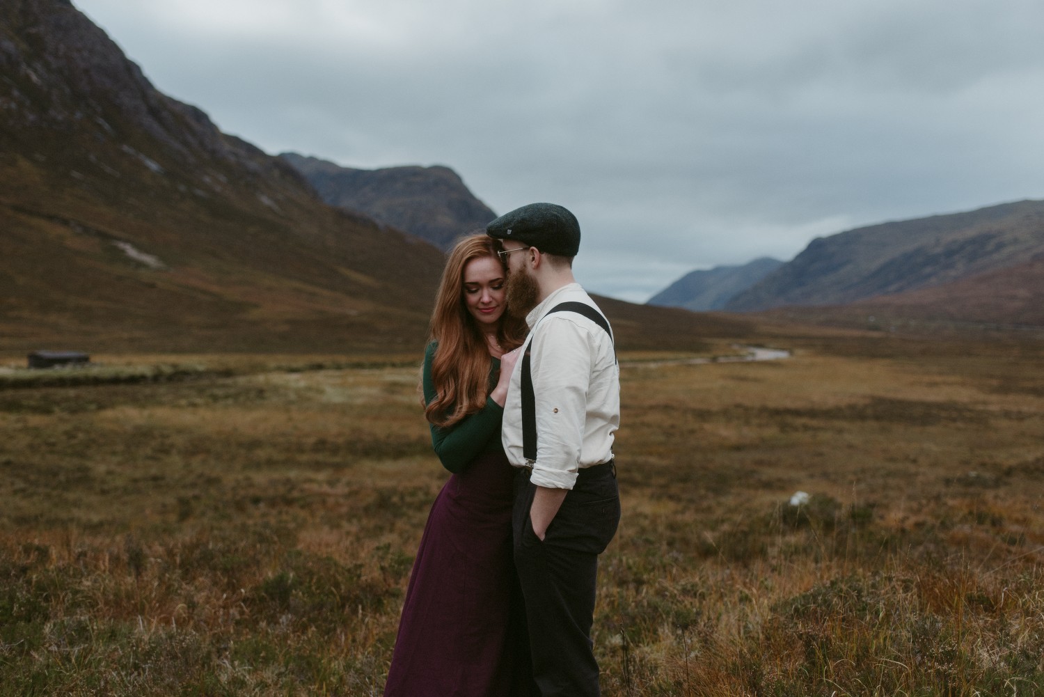 Scotland Engagement photographer Glencoe Elopement Wedding Grey Mare's Waterfall _Chloe & Caleb-109