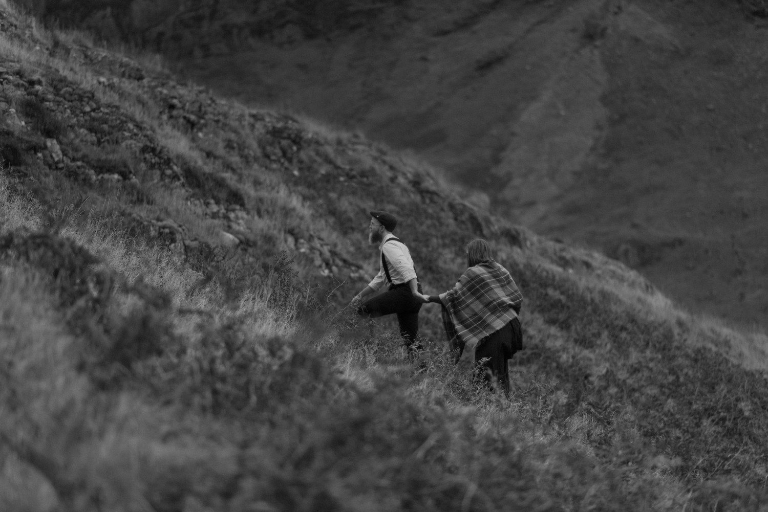 Scotland Engagement photographer Glencoe Elopement Wedding Grey Mare's Waterfall _Chloe & Caleb-139